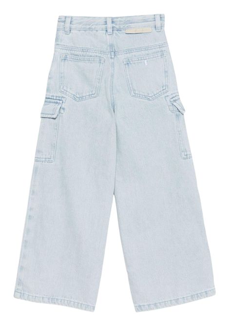 Girls' light blue cotton jeans STELLA MC CARTNEY | TX6D30/ANDENIM